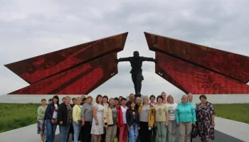 Коллектив Тимского РДК посетил Поныровский историко-мемориальный музей Курской битвы
